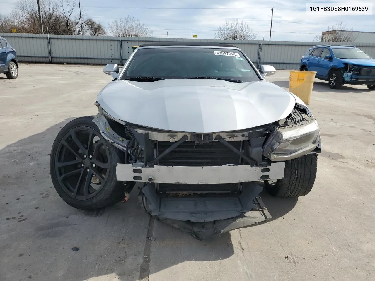 1G1FB3DS8H0169639 2017 Chevrolet Camaro Lt