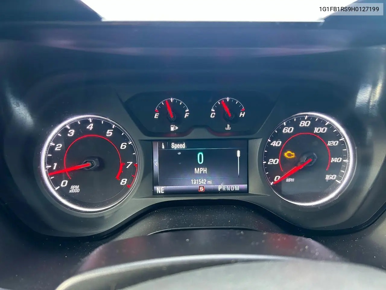 1G1FB1RS9H0127199 2017 Chevrolet Camaro Lt