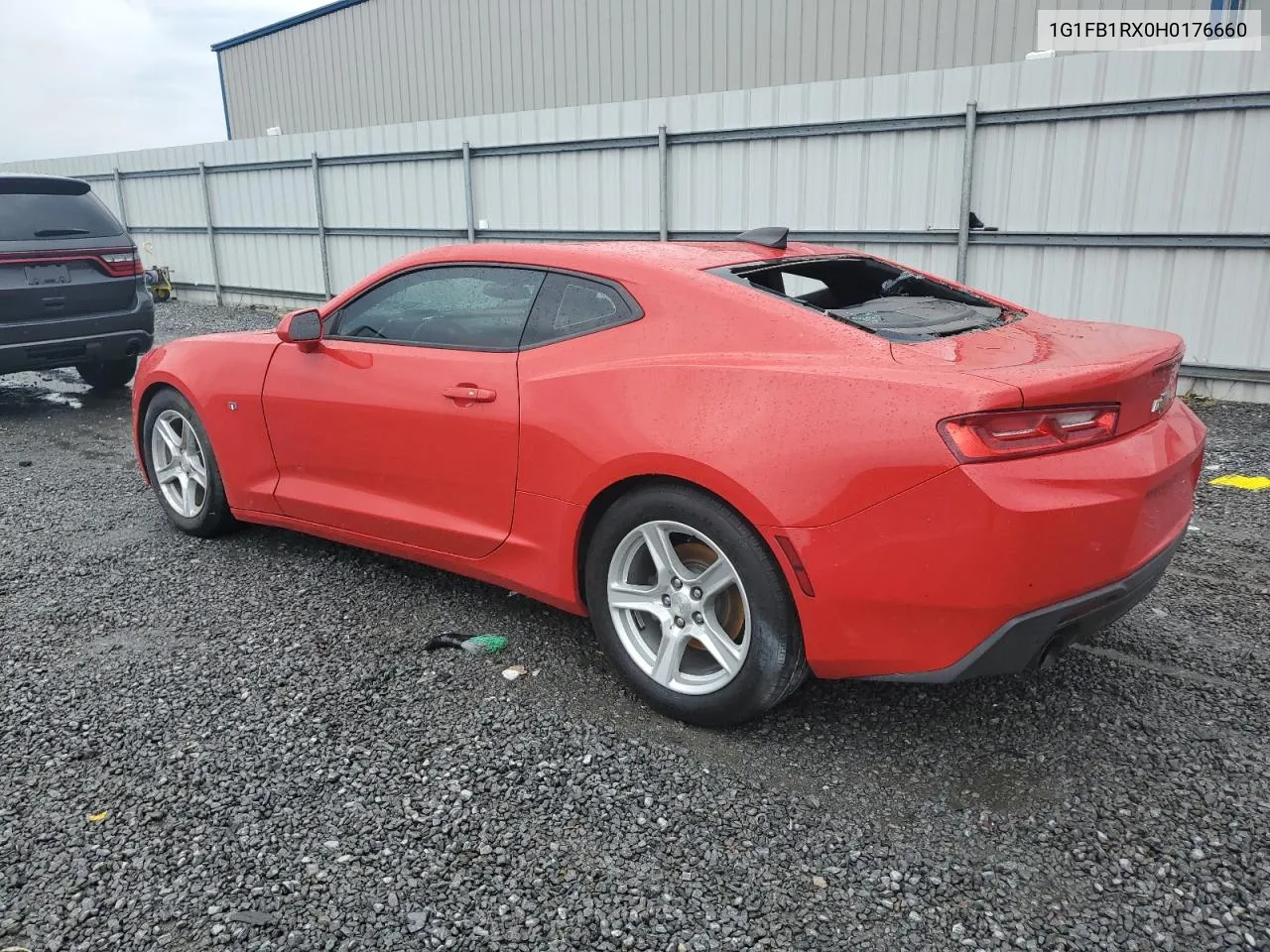 2017 Chevrolet Camaro Lt VIN: 1G1FB1RX0H0176660 Lot: 67184154