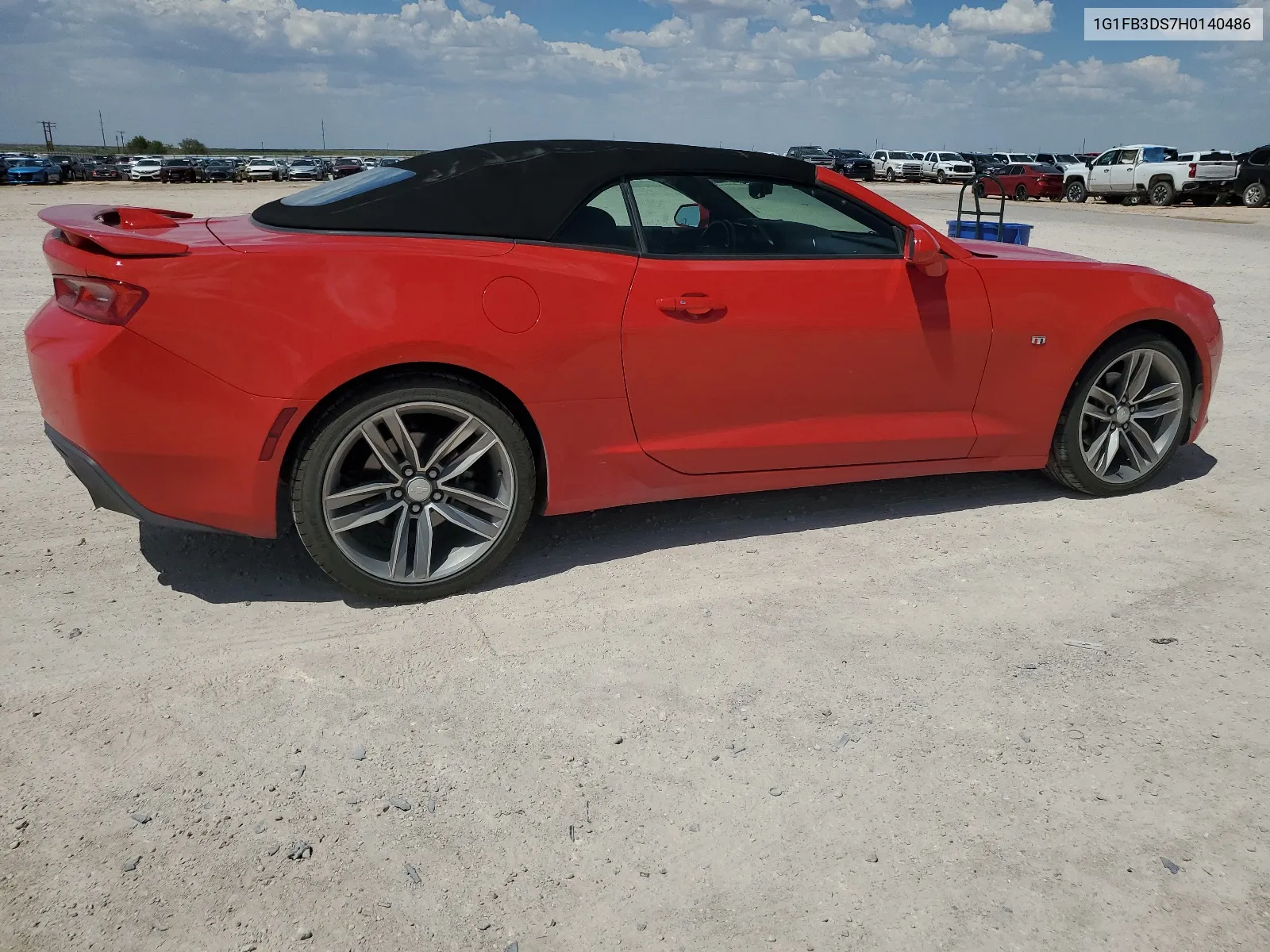 2017 Chevrolet Camaro Lt VIN: 1G1FB3DS7H0140486 Lot: 68647984