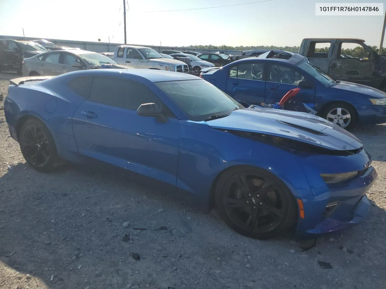 1G1FF1R76H0147846 2017 Chevrolet Camaro Ss