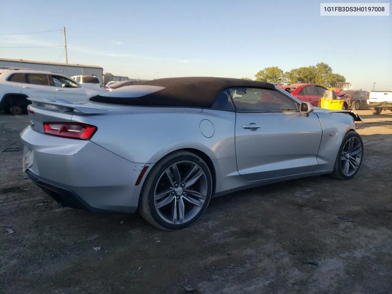 2017 Chevrolet Camaro Lt VIN: 1G1FB3DS3H0197008 Lot: 69917684