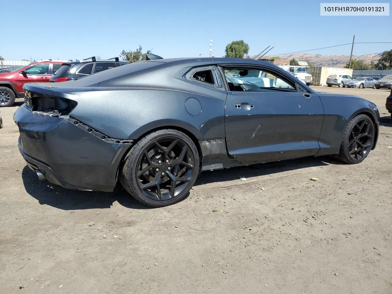 2017 Chevrolet Camaro Ss VIN: 1G1FH1R70H0191321 Lot: 70717854