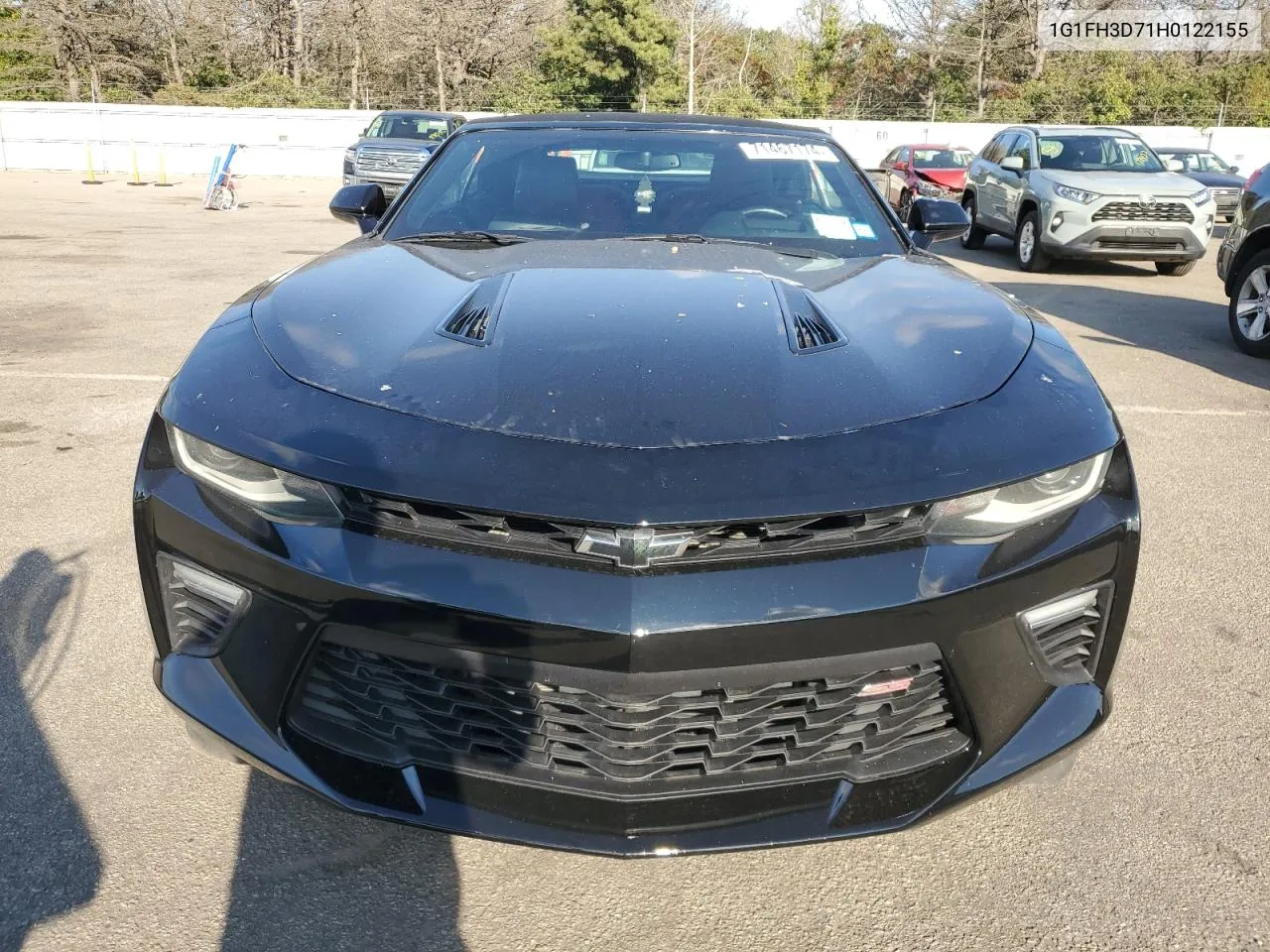 2017 Chevrolet Camaro Ss VIN: 1G1FH3D71H0122155 Lot: 71467174