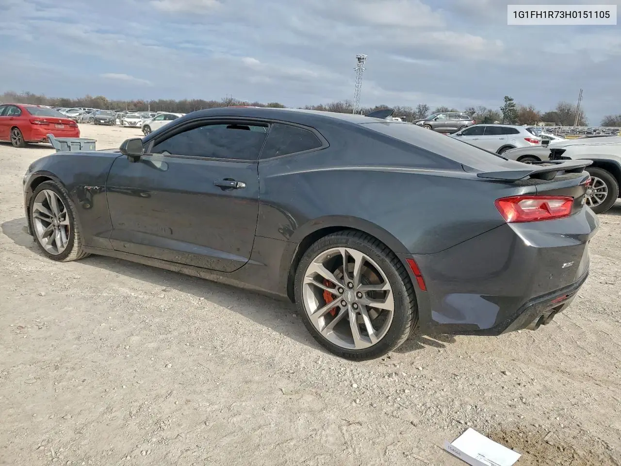 1G1FH1R73H0151105 2017 Chevrolet Camaro Ss