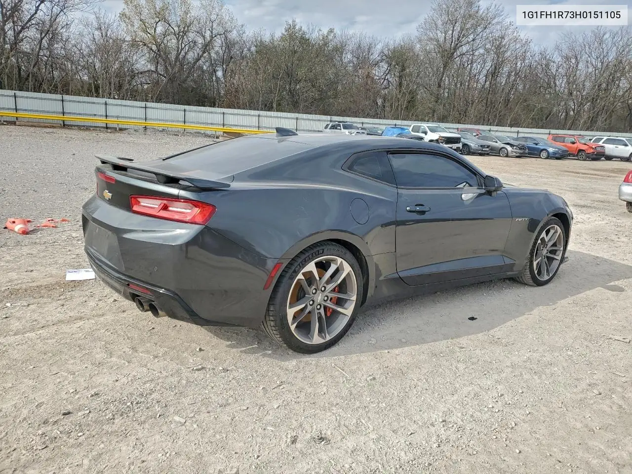 1G1FH1R73H0151105 2017 Chevrolet Camaro Ss