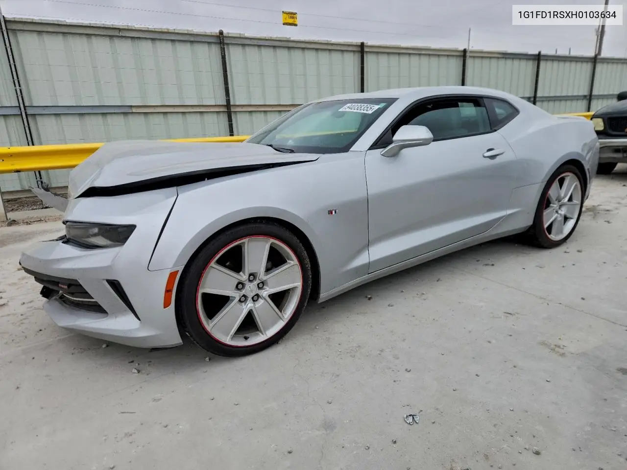 1G1FD1RSXH0103634 2017 Chevrolet Camaro Lt