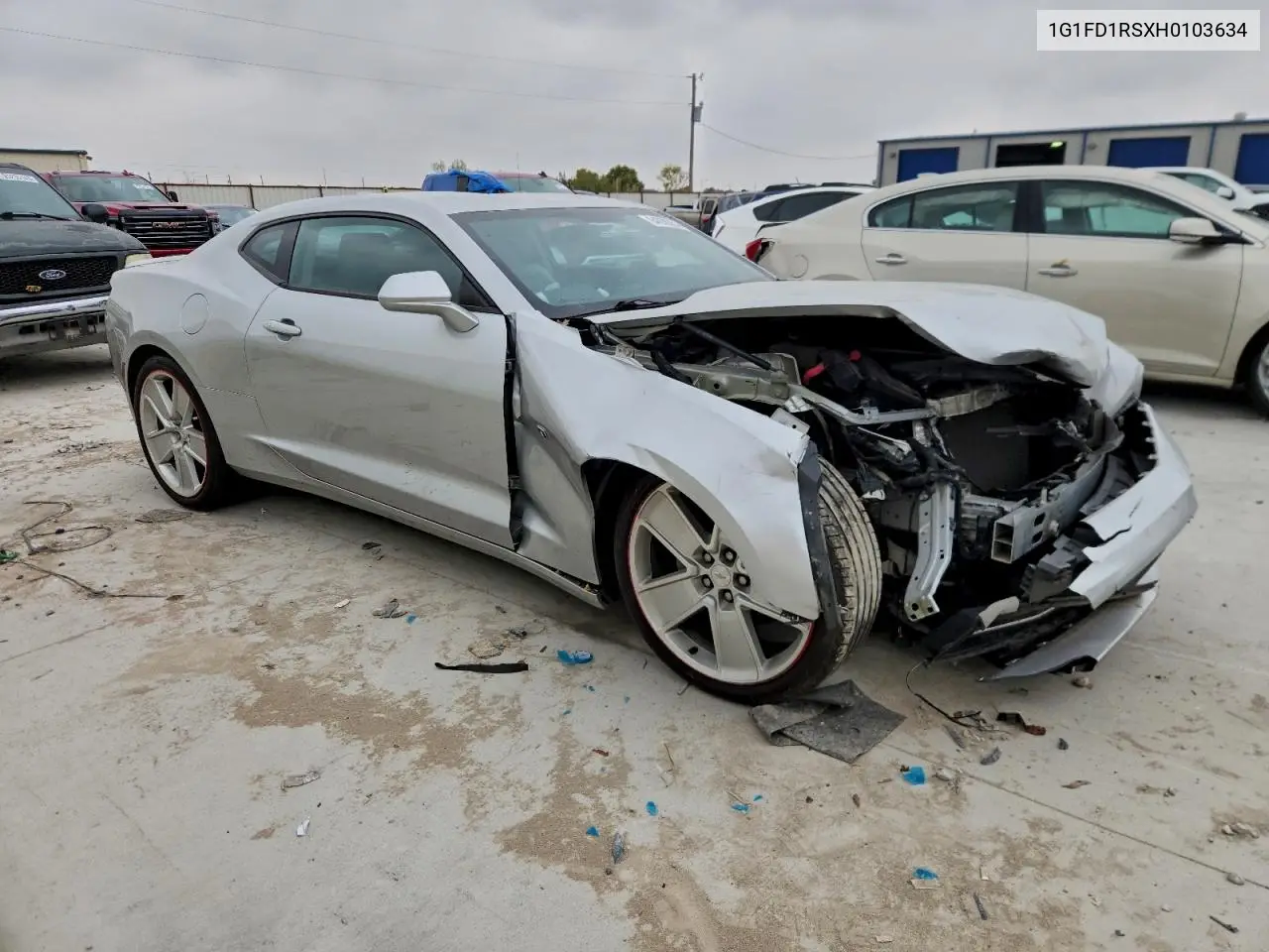 1G1FD1RSXH0103634 2017 Chevrolet Camaro Lt