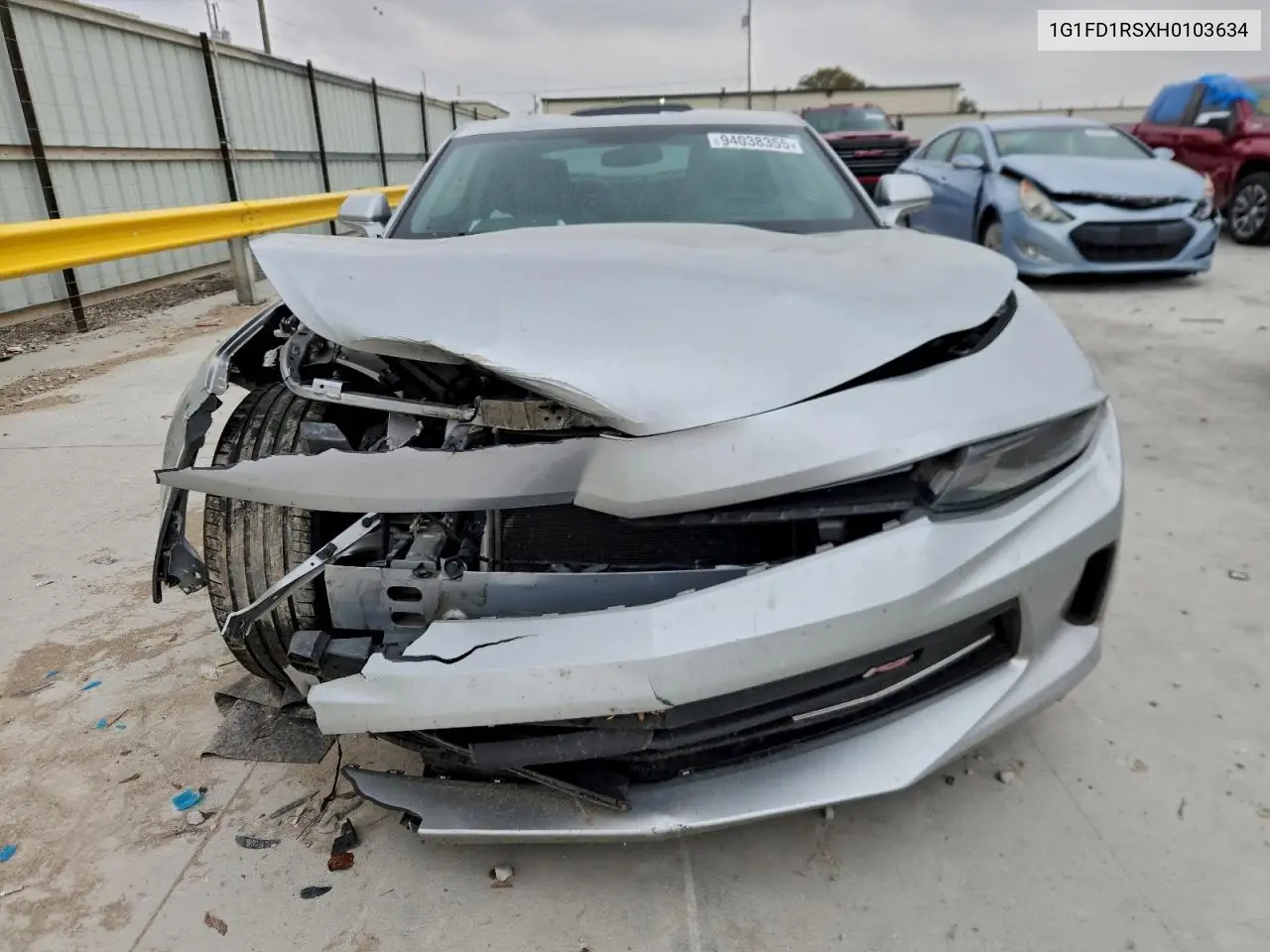 1G1FD1RSXH0103634 2017 Chevrolet Camaro Lt