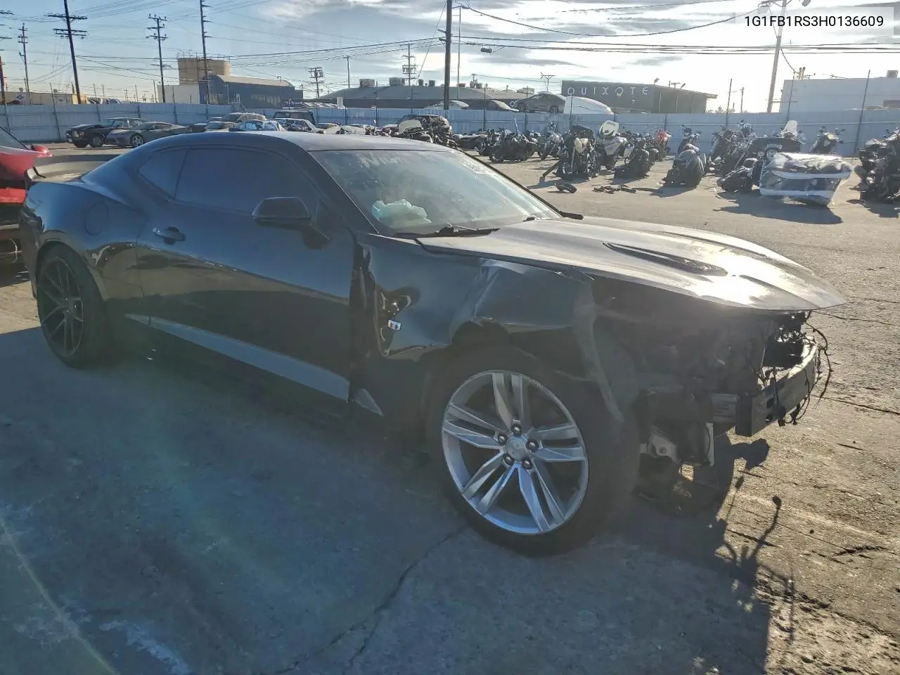 1G1FB1RS3H0136609 2017 Chevrolet Camaro Lt