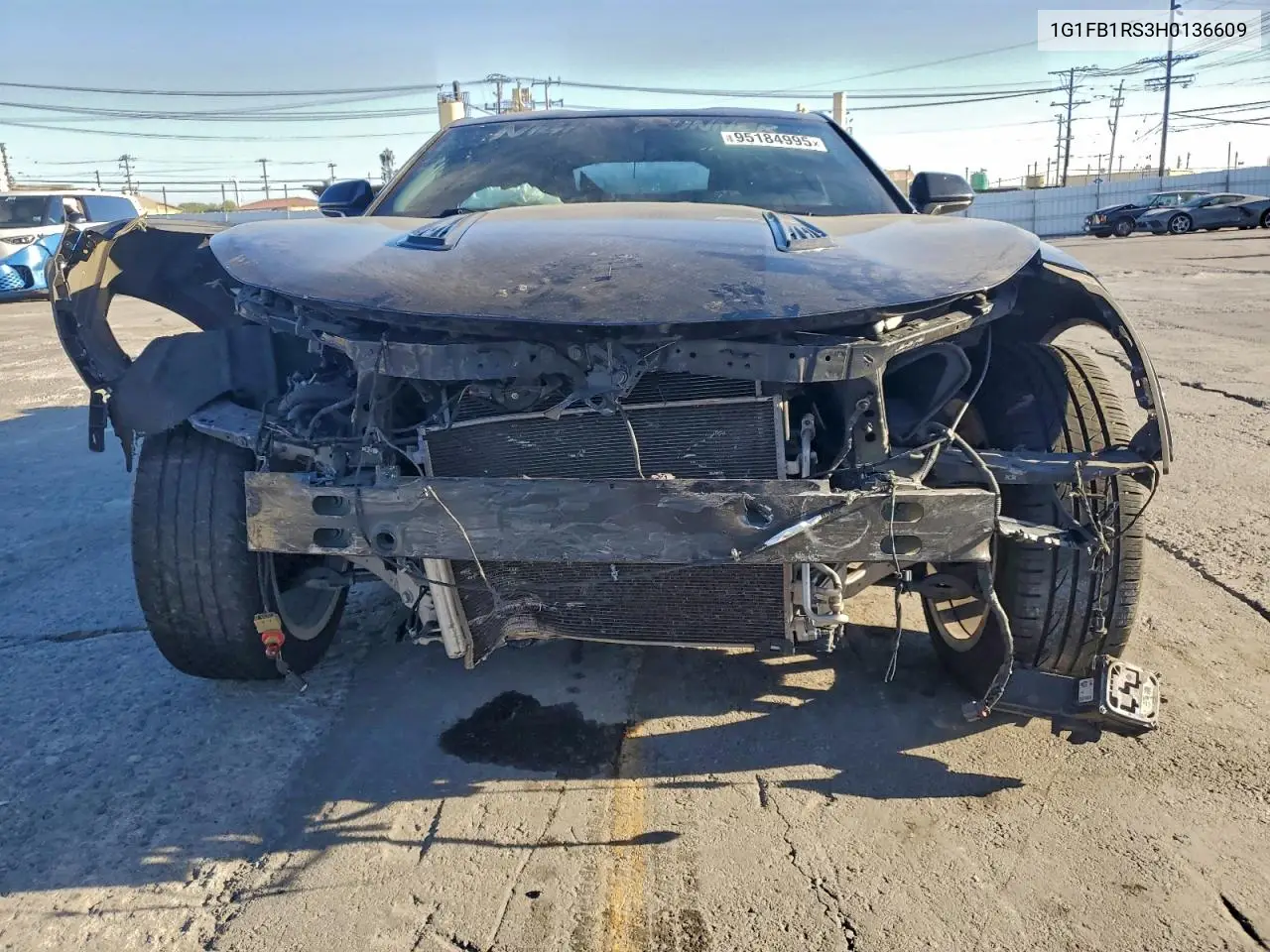 1G1FB1RS3H0136609 2017 Chevrolet Camaro Lt