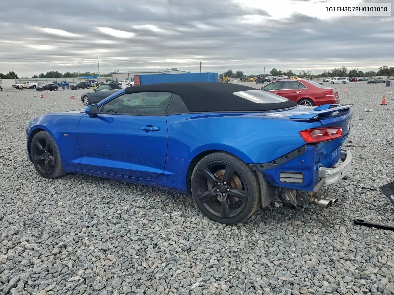 1G1FH3D78H0101058 2017 Chevrolet Camaro Ss