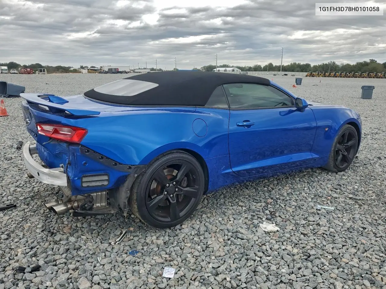 1G1FH3D78H0101058 2017 Chevrolet Camaro Ss