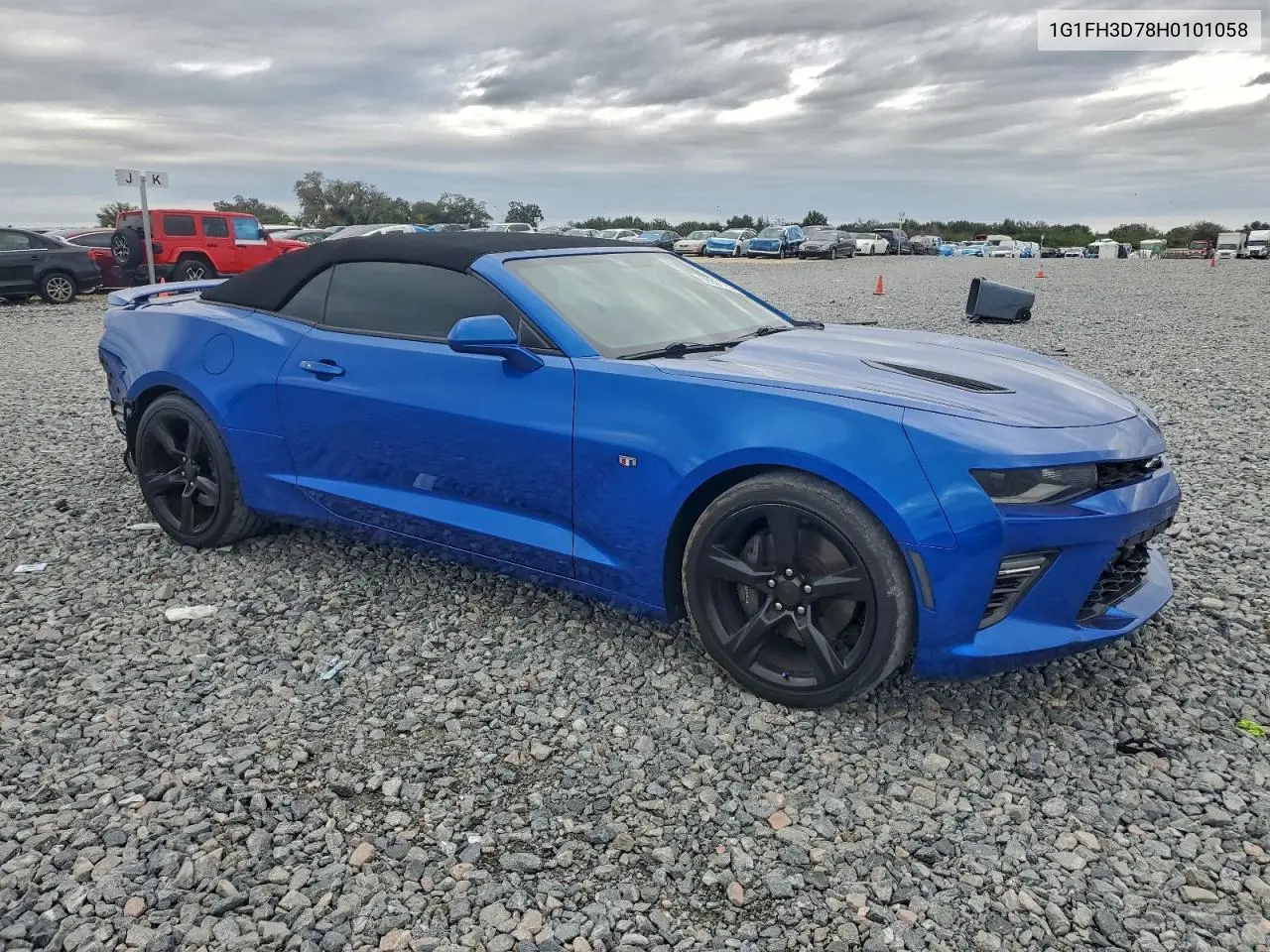 1G1FH3D78H0101058 2017 Chevrolet Camaro Ss