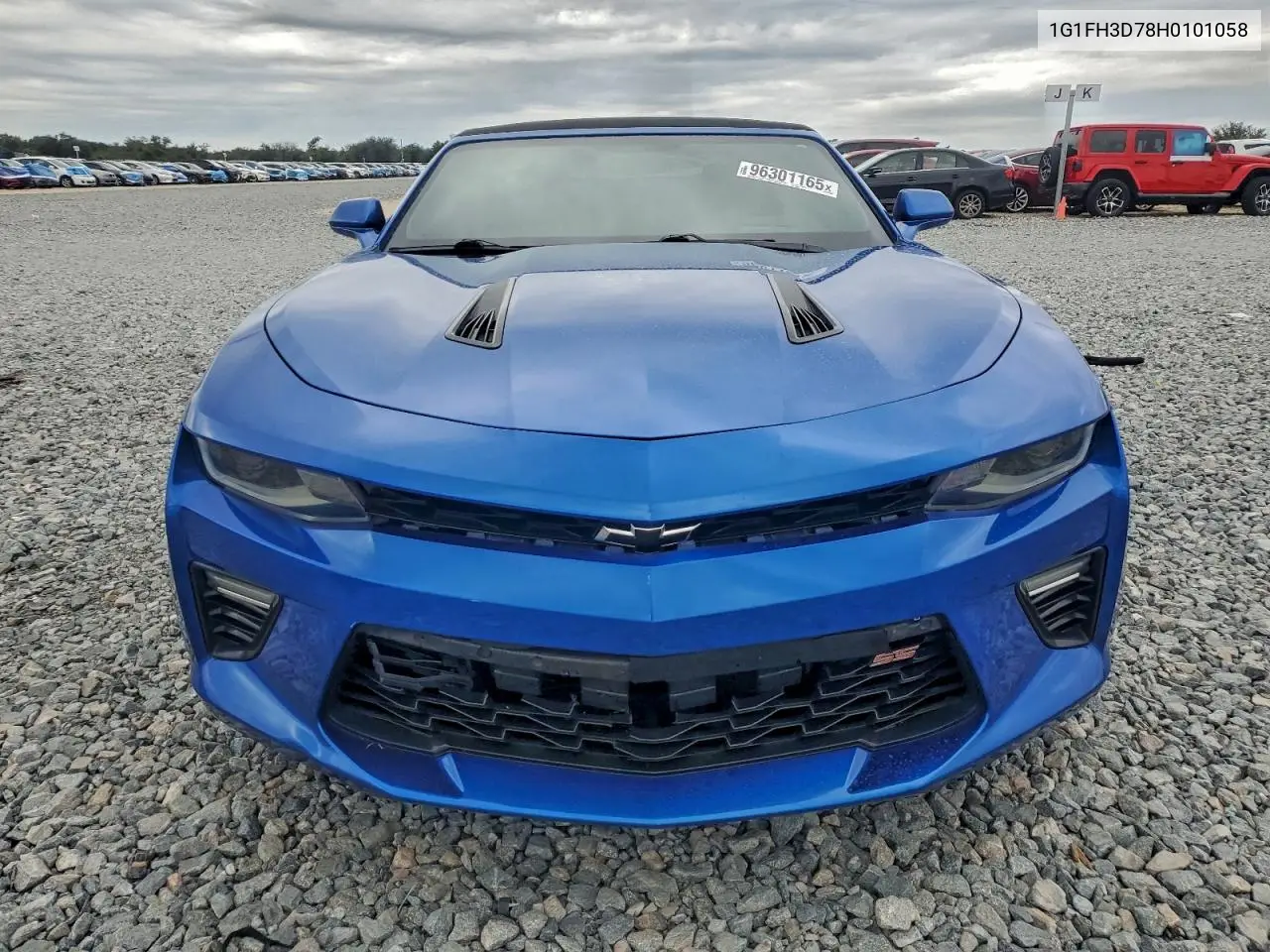 1G1FH3D78H0101058 2017 Chevrolet Camaro Ss