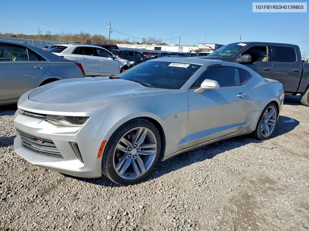 1G1FB1RS3H0139803 2017 Chevrolet Camaro Lt