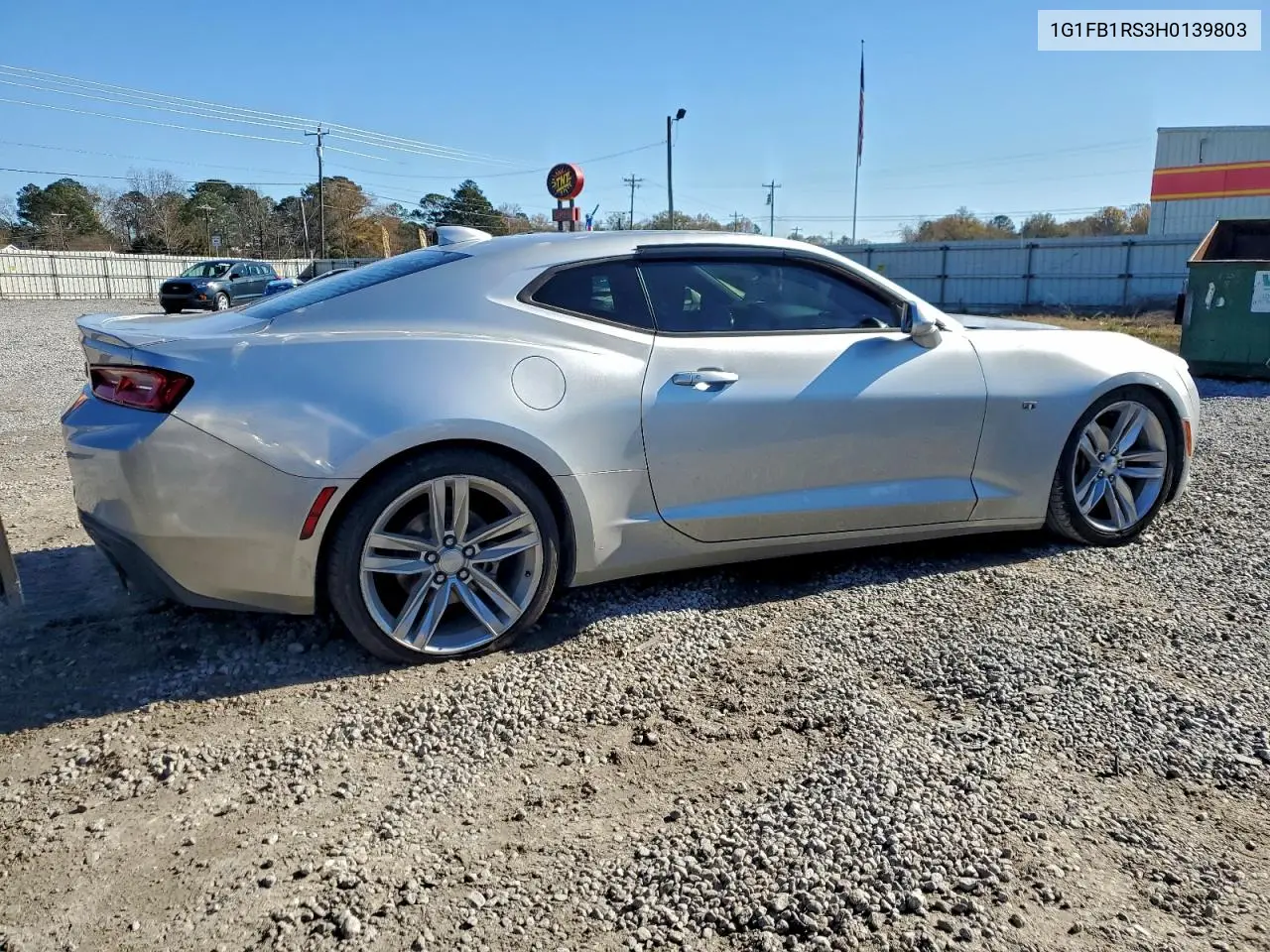 1G1FB1RS3H0139803 2017 Chevrolet Camaro Lt