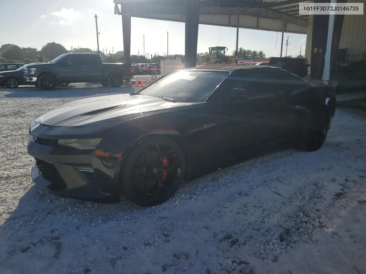 2018 Chevrolet Camaro Ss VIN: 1G1FF3D72J0146735 Lot: 45170905