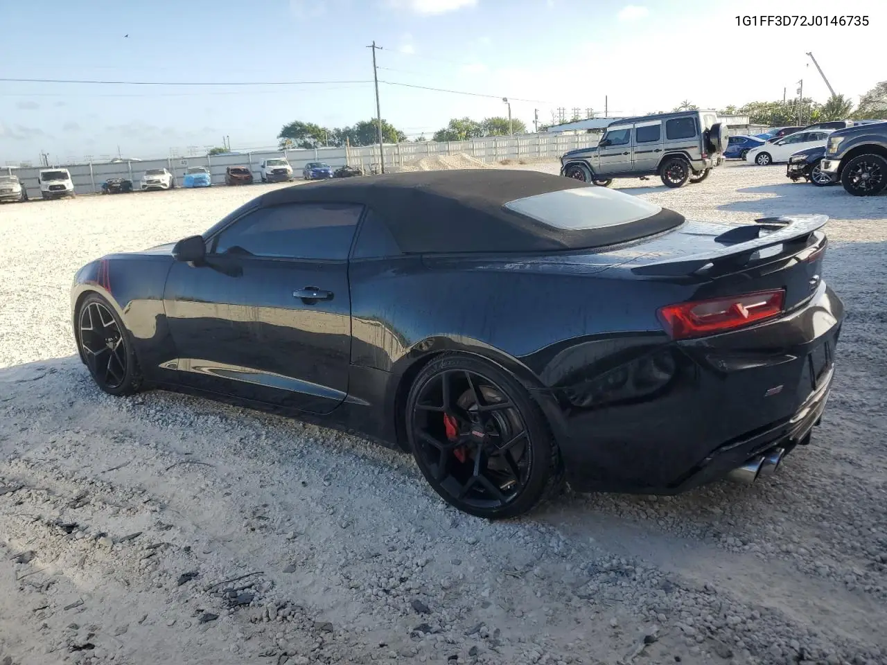 2018 Chevrolet Camaro Ss VIN: 1G1FF3D72J0146735 Lot: 45170905