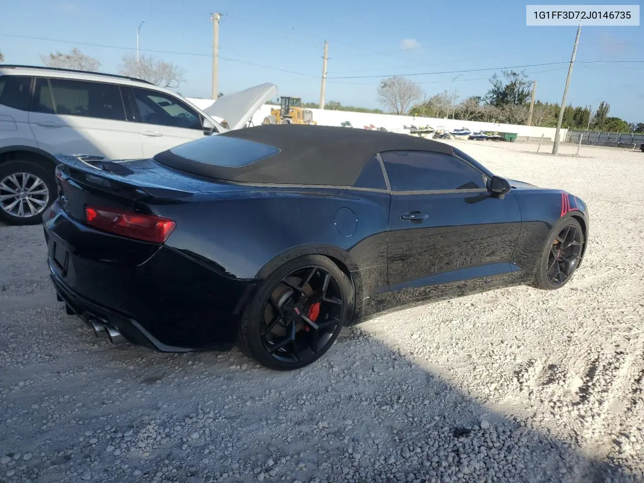 2018 Chevrolet Camaro Ss VIN: 1G1FF3D72J0146735 Lot: 45170905