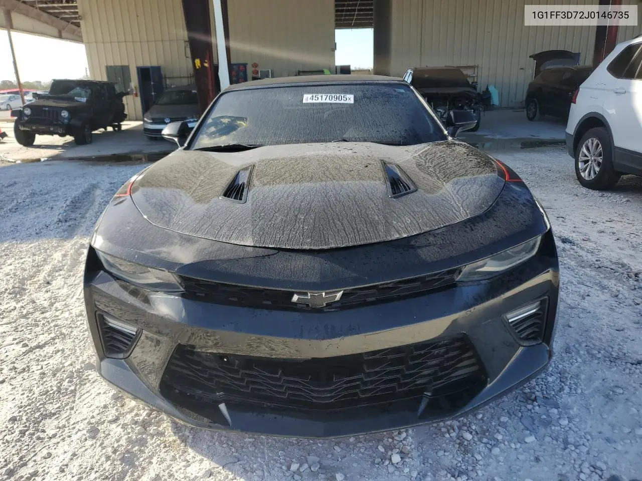 2018 Chevrolet Camaro Ss VIN: 1G1FF3D72J0146735 Lot: 45170905