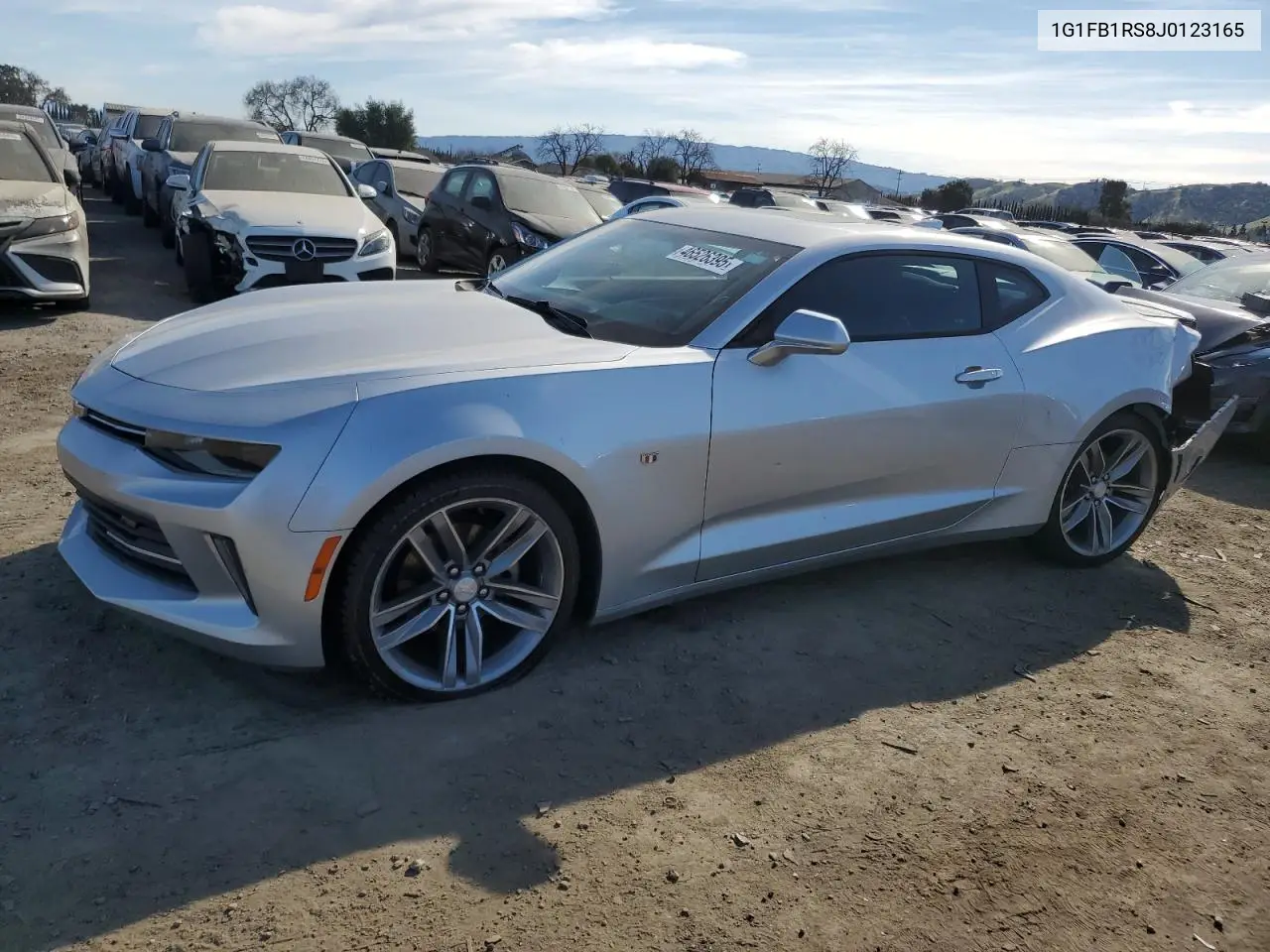 2018 Chevrolet Camaro Lt VIN: 1G1FB1RS8J0123165 Lot: 46526395