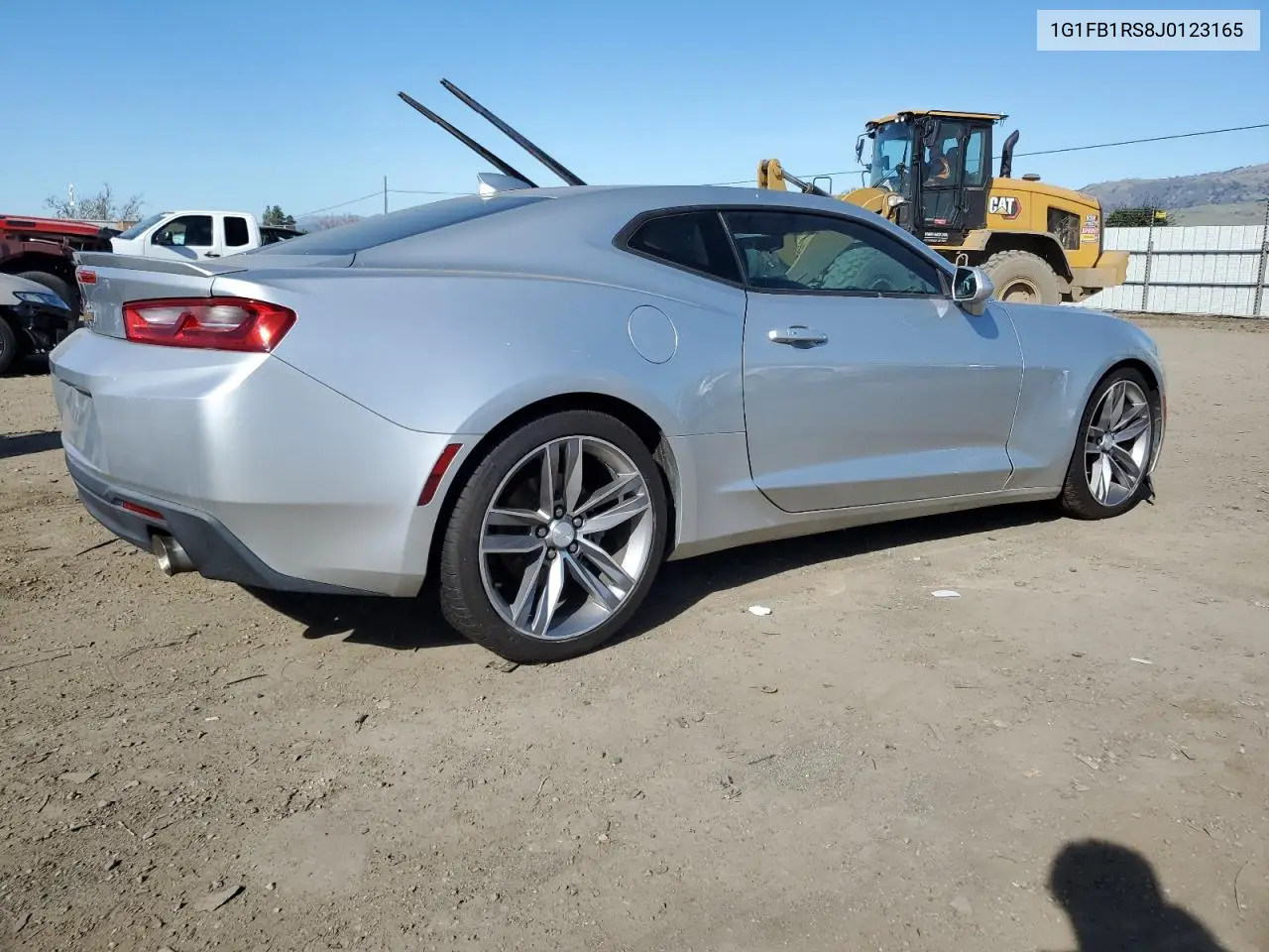 2018 Chevrolet Camaro Lt VIN: 1G1FB1RS8J0123165 Lot: 46526395
