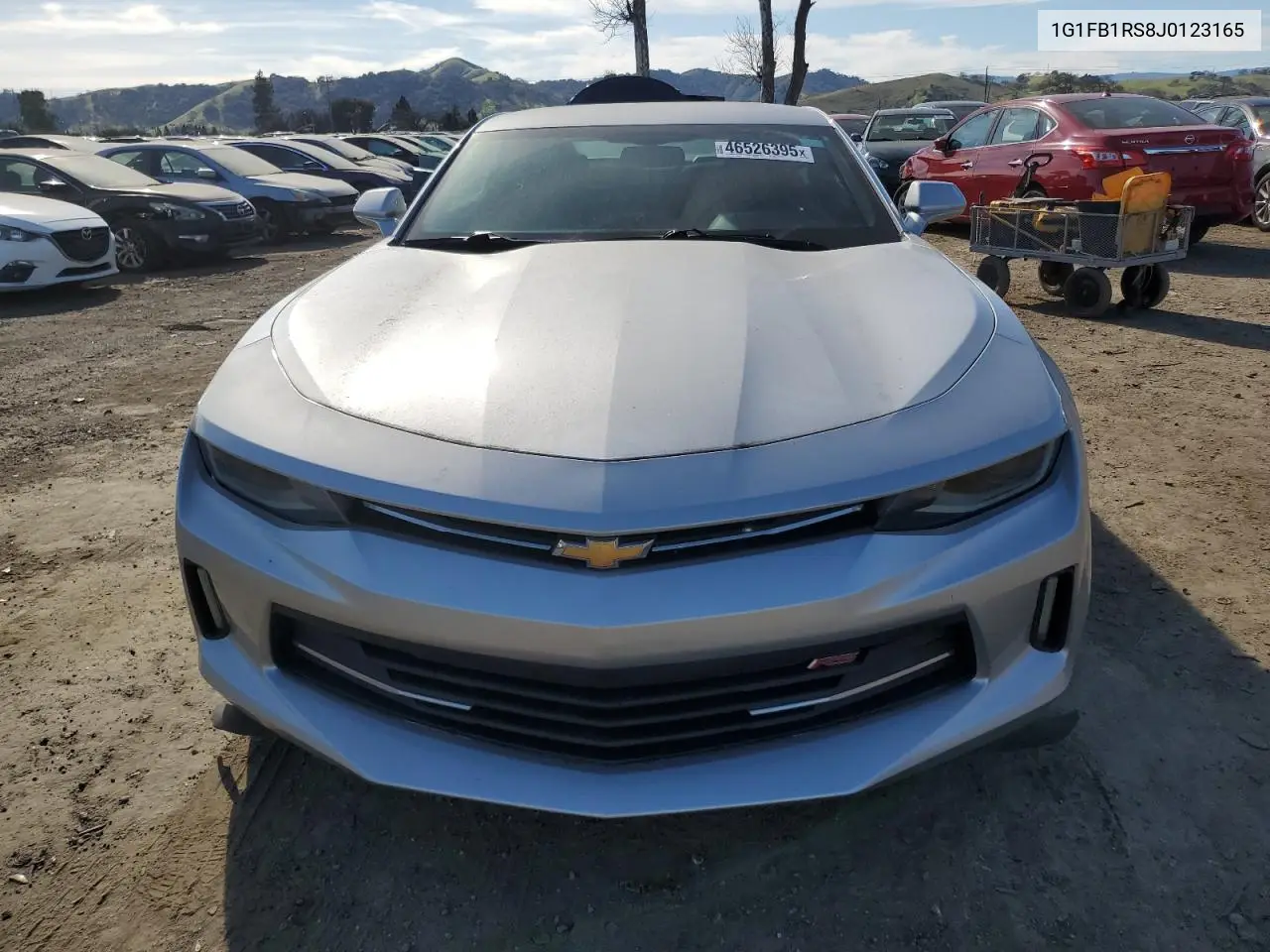 2018 Chevrolet Camaro Lt VIN: 1G1FB1RS8J0123165 Lot: 46526395