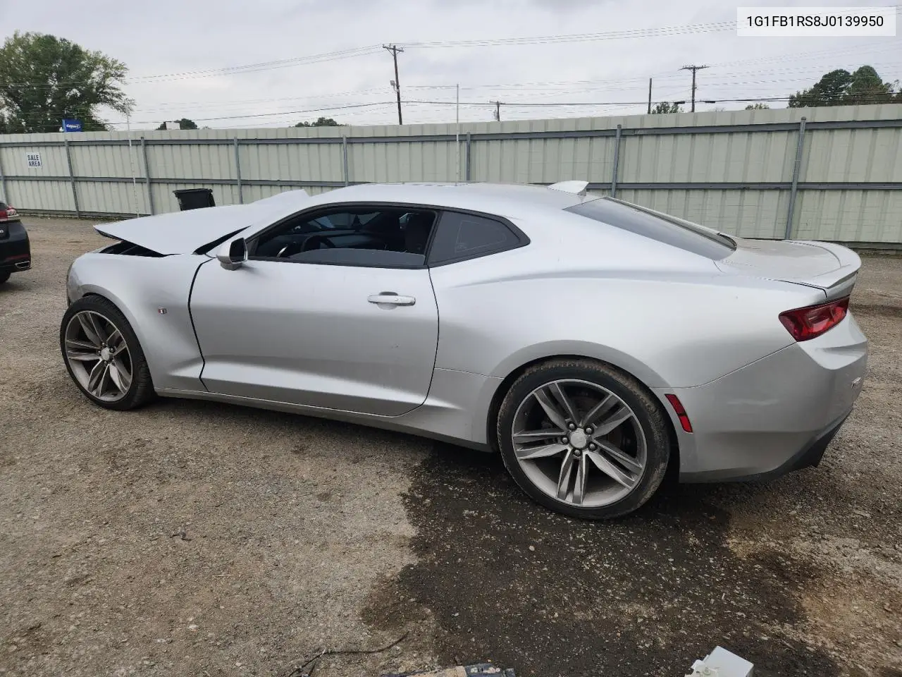 1G1FB1RS8J0139950 2018 Chevrolet Camaro Lt