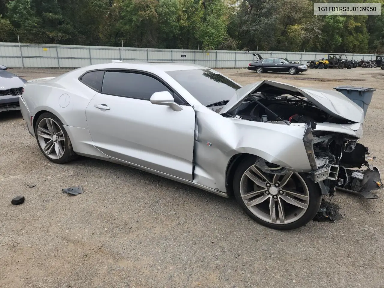 1G1FB1RS8J0139950 2018 Chevrolet Camaro Lt