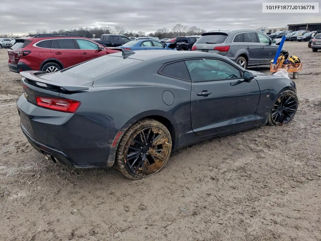 1G1FF1R77J0136778 2018 Chevrolet Camaro Ss