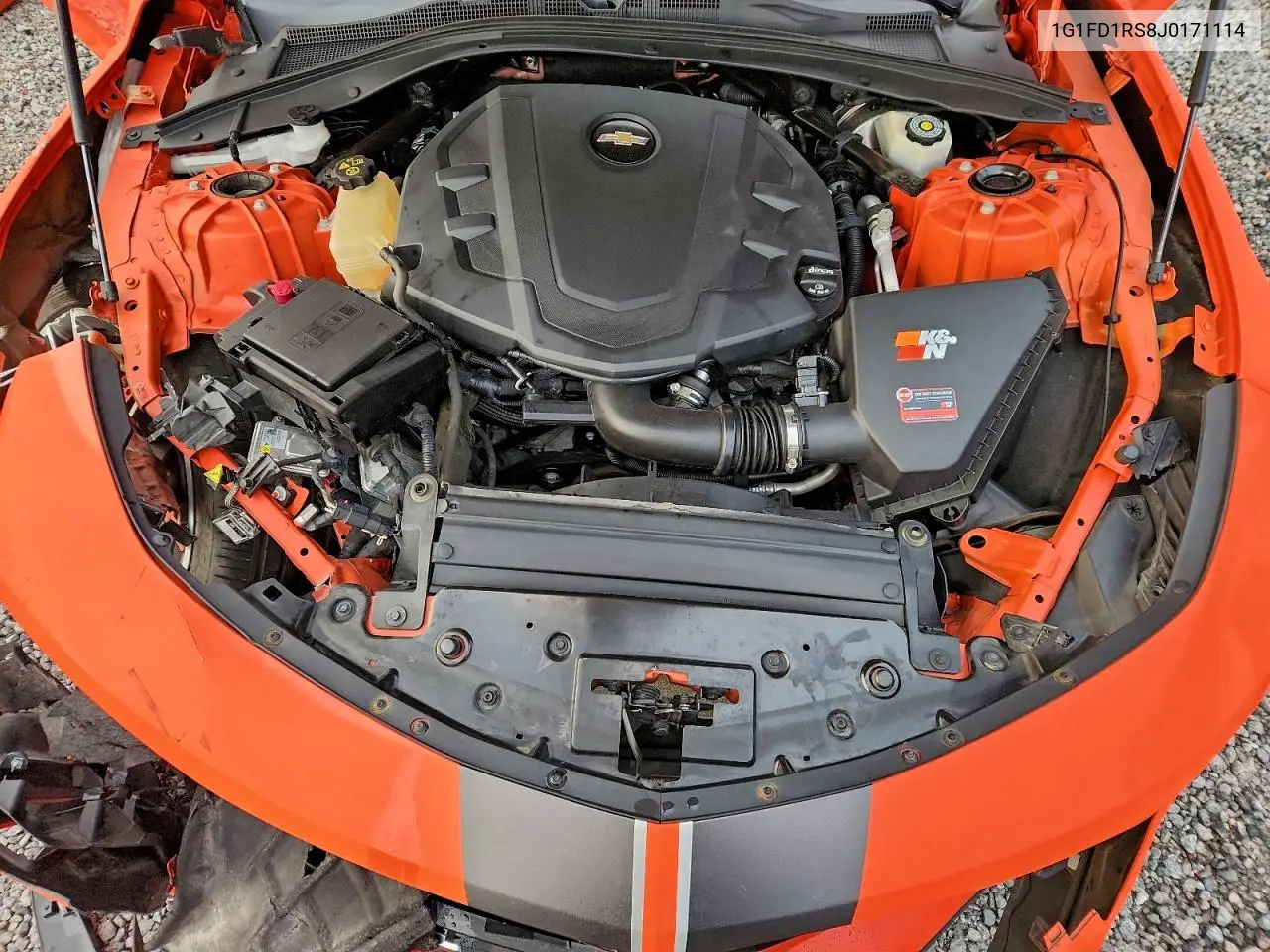 1G1FD1RS8J0171114 2018 Chevrolet Camaro Lt
