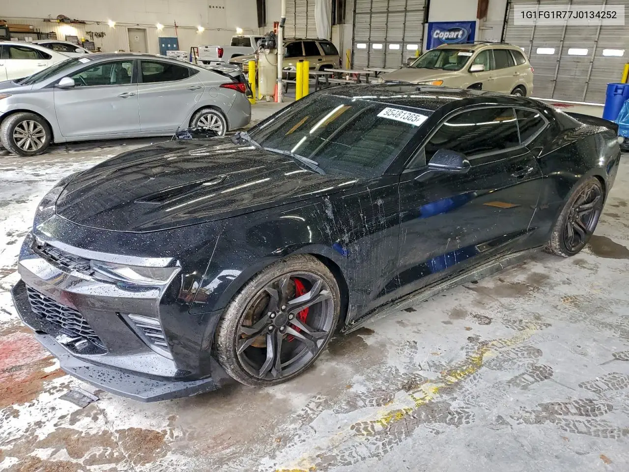 1G1FG1R77J0134252 2018 Chevrolet Camaro Ss