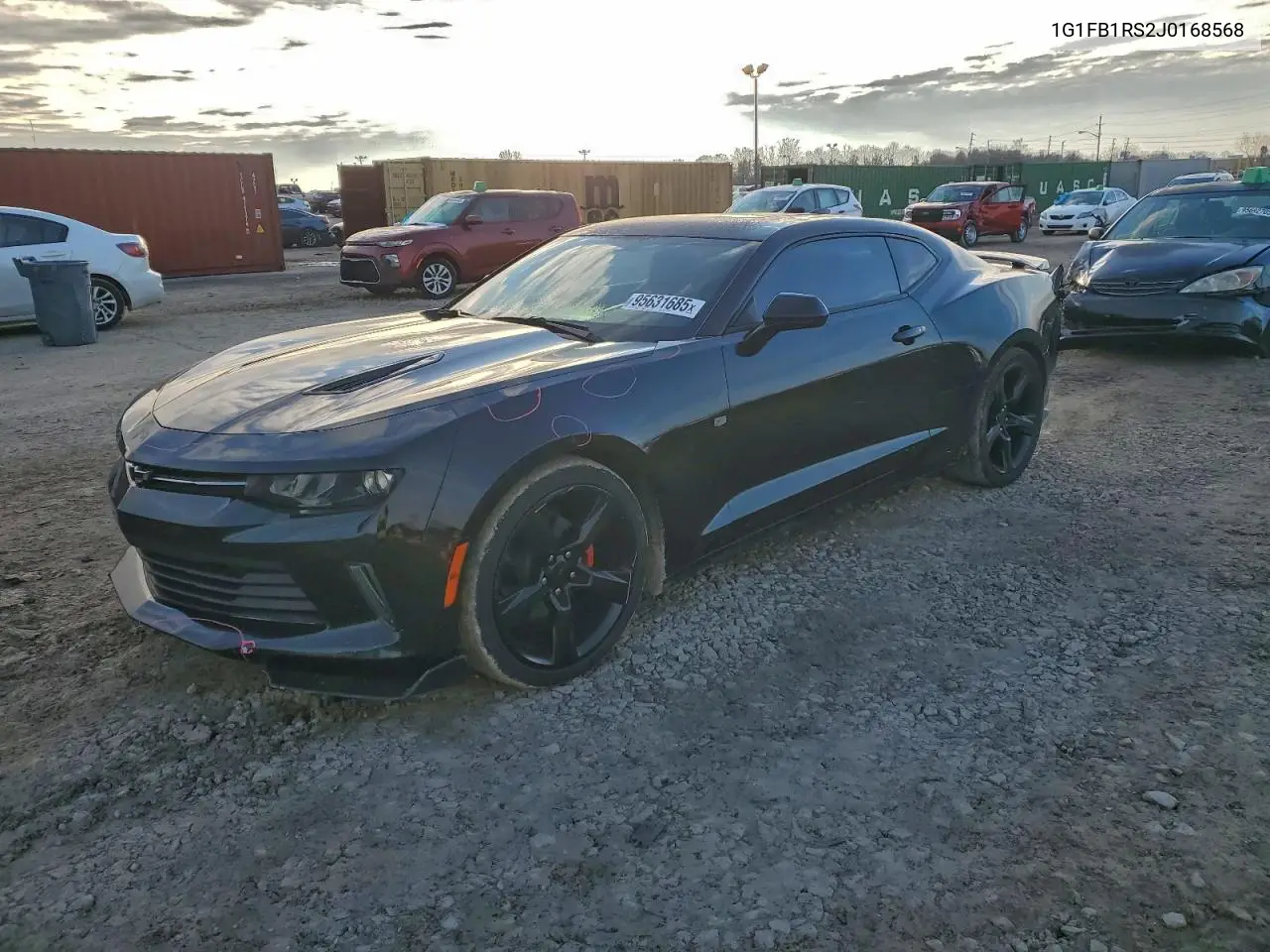 1G1FB1RS2J0168568 2018 Chevrolet Camaro Lt