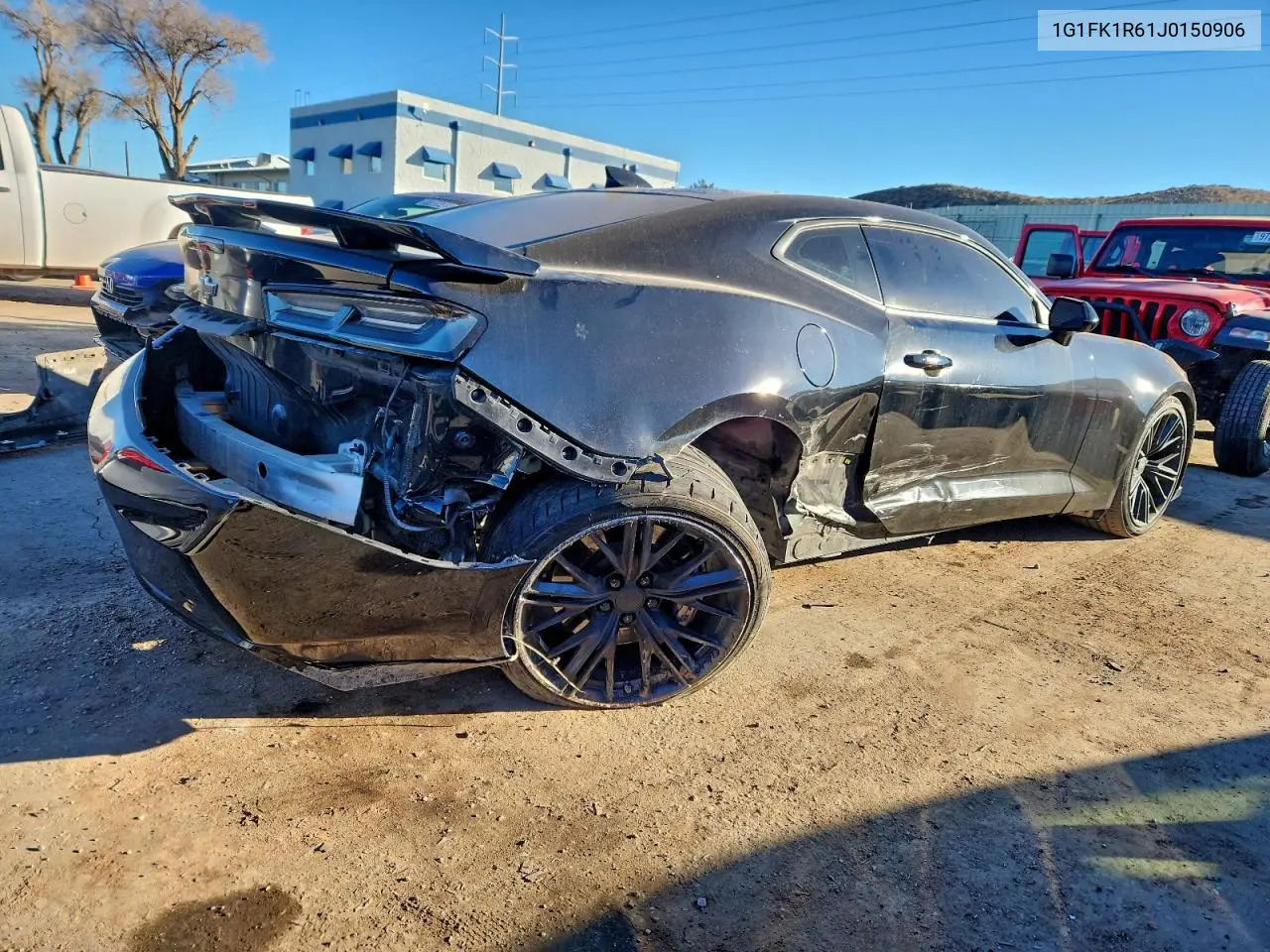 1G1FK1R61J0150906 2018 Chevrolet Camaro Zl1
