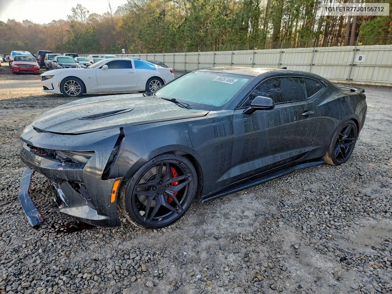 1G1FE1R77J0156712 2018 Chevrolet Camaro Ss
