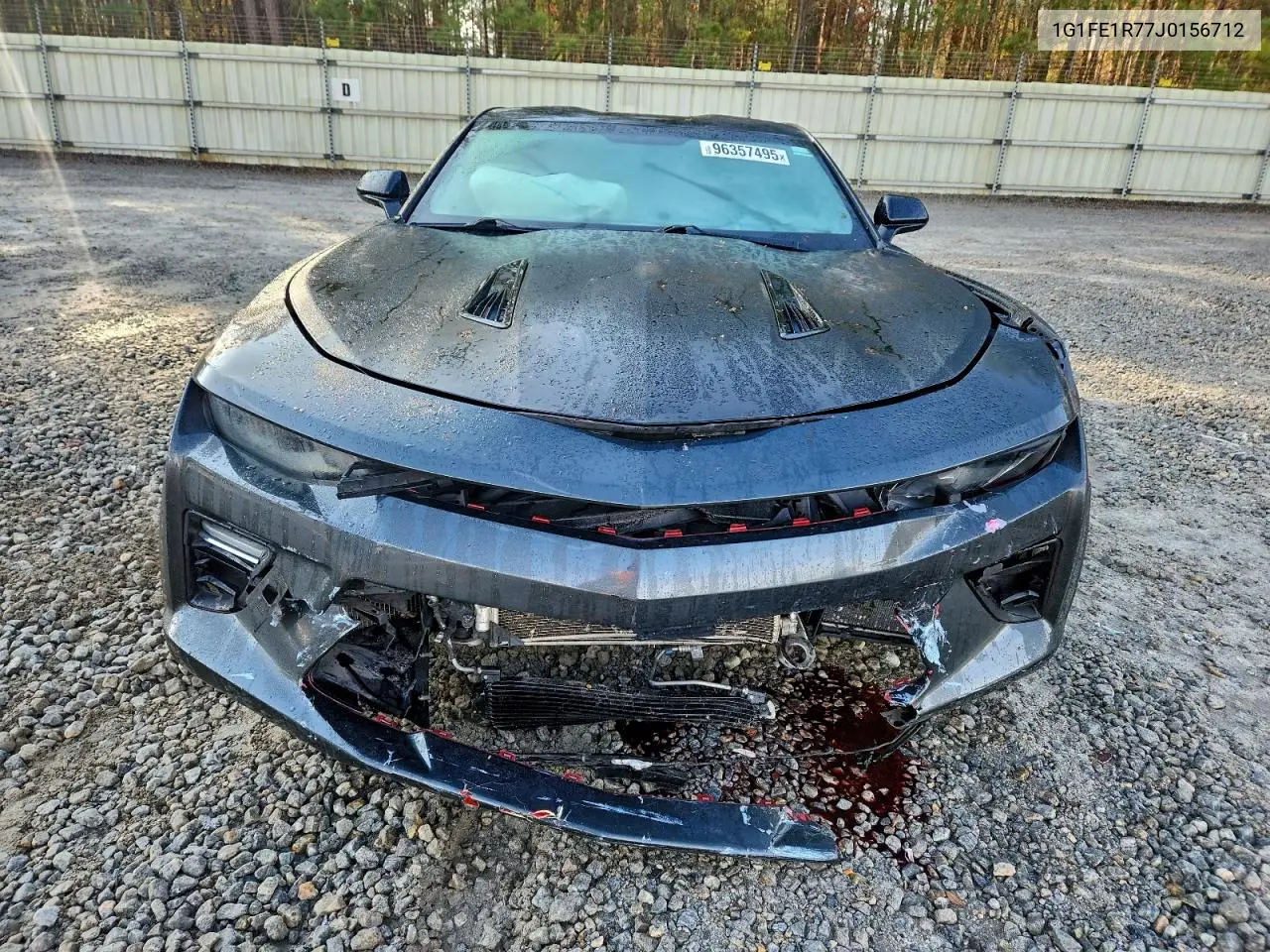 1G1FE1R77J0156712 2018 Chevrolet Camaro Ss