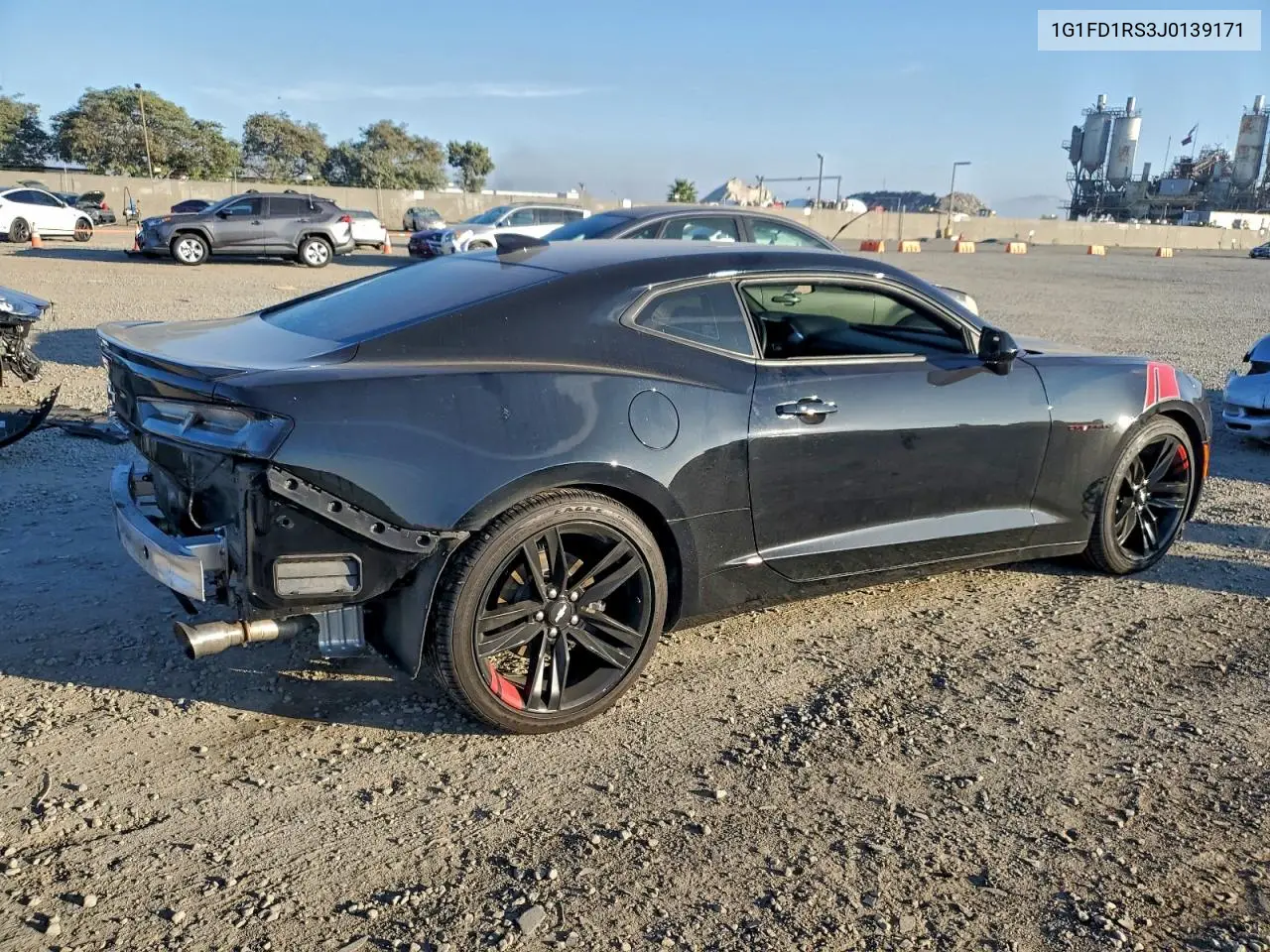 1G1FD1RS3J0139171 2018 Chevrolet Camaro Lt