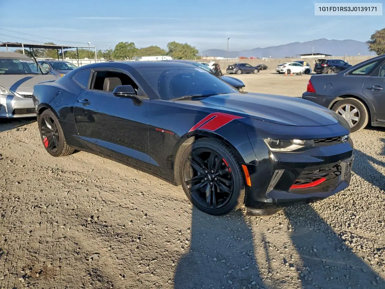 1G1FD1RS3J0139171 2018 Chevrolet Camaro Lt
