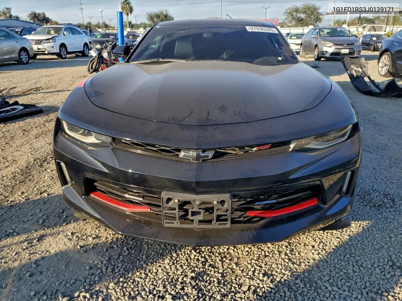 1G1FD1RS3J0139171 2018 Chevrolet Camaro Lt