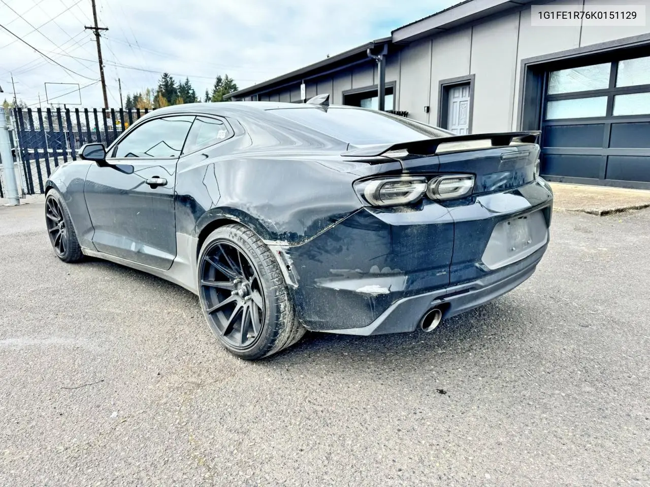 1G1FE1R76K0151129 2019 Chevrolet Camaro Ss