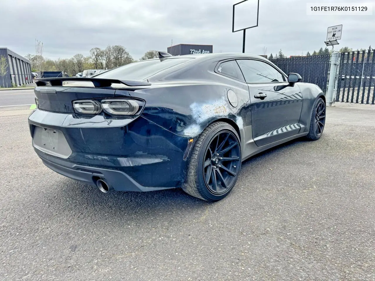 1G1FE1R76K0151129 2019 Chevrolet Camaro Ss