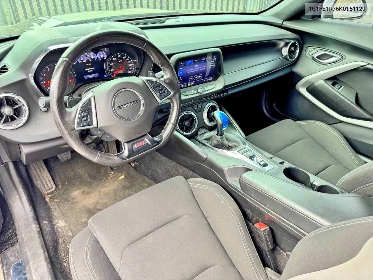 1G1FE1R76K0151129 2019 Chevrolet Camaro Ss