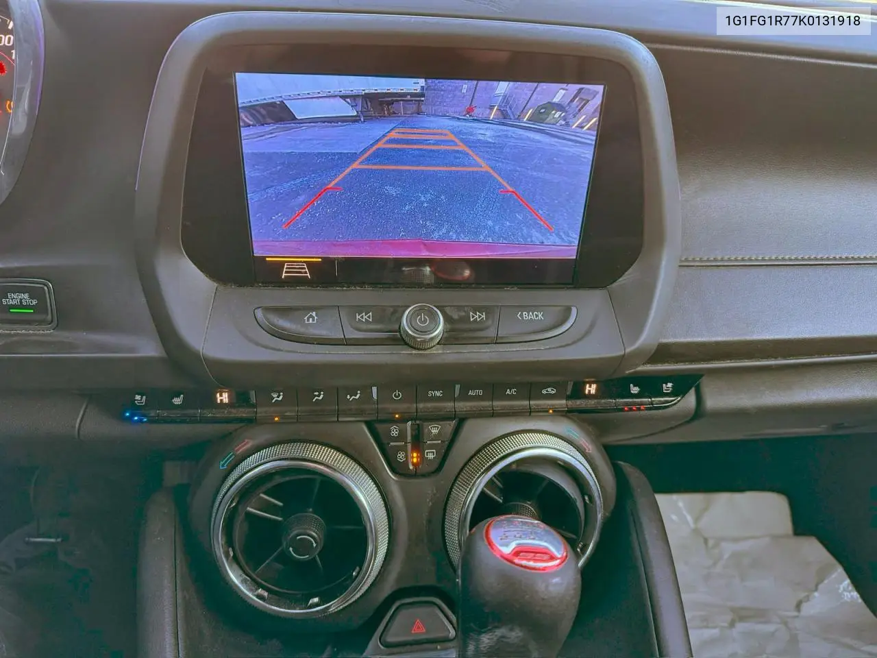 1G1FG1R77K0131918 2019 Chevrolet Camaro Ss