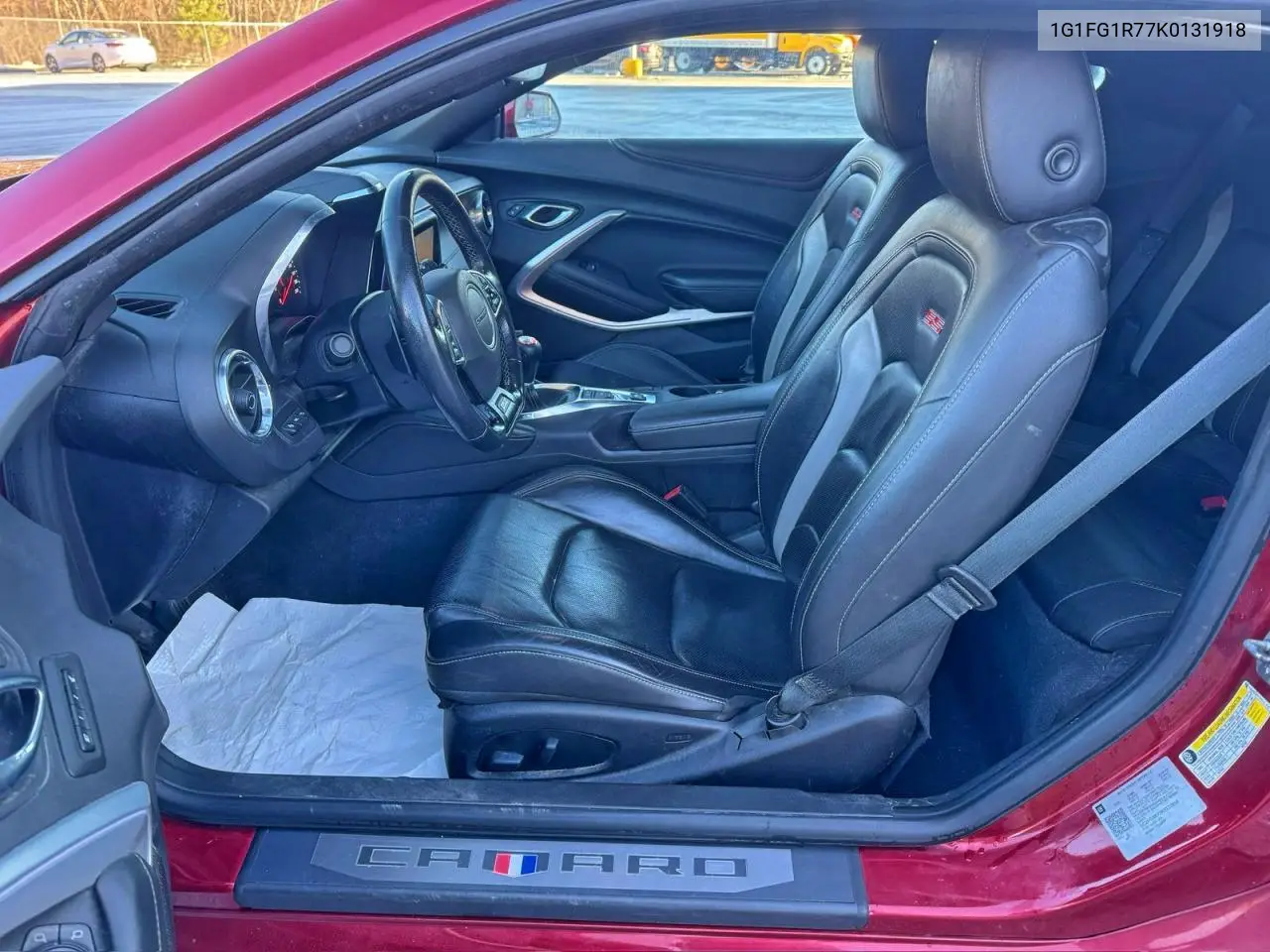 1G1FG1R77K0131918 2019 Chevrolet Camaro Ss