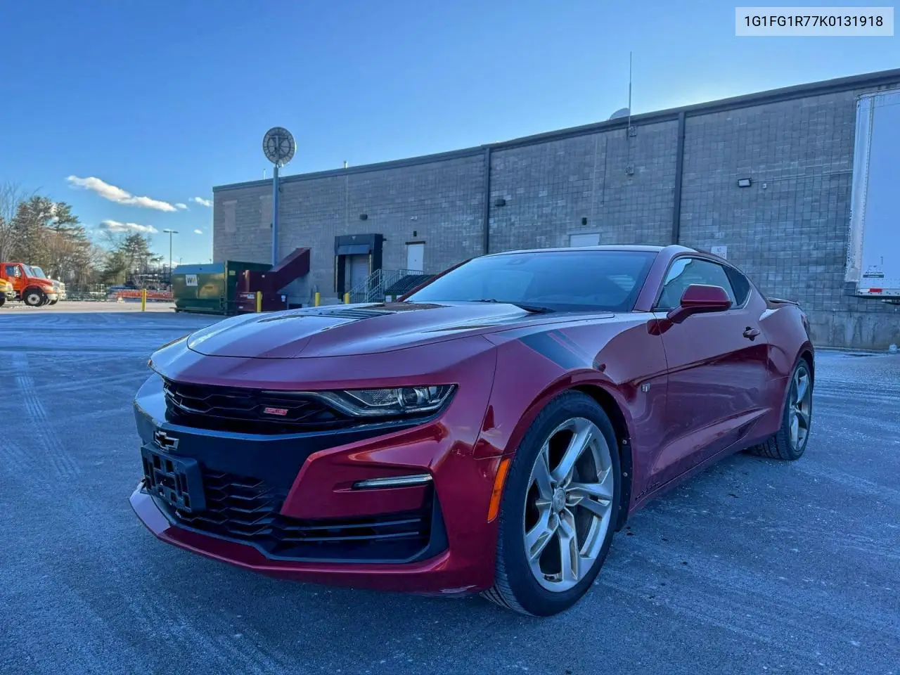 1G1FG1R77K0131918 2019 Chevrolet Camaro Ss