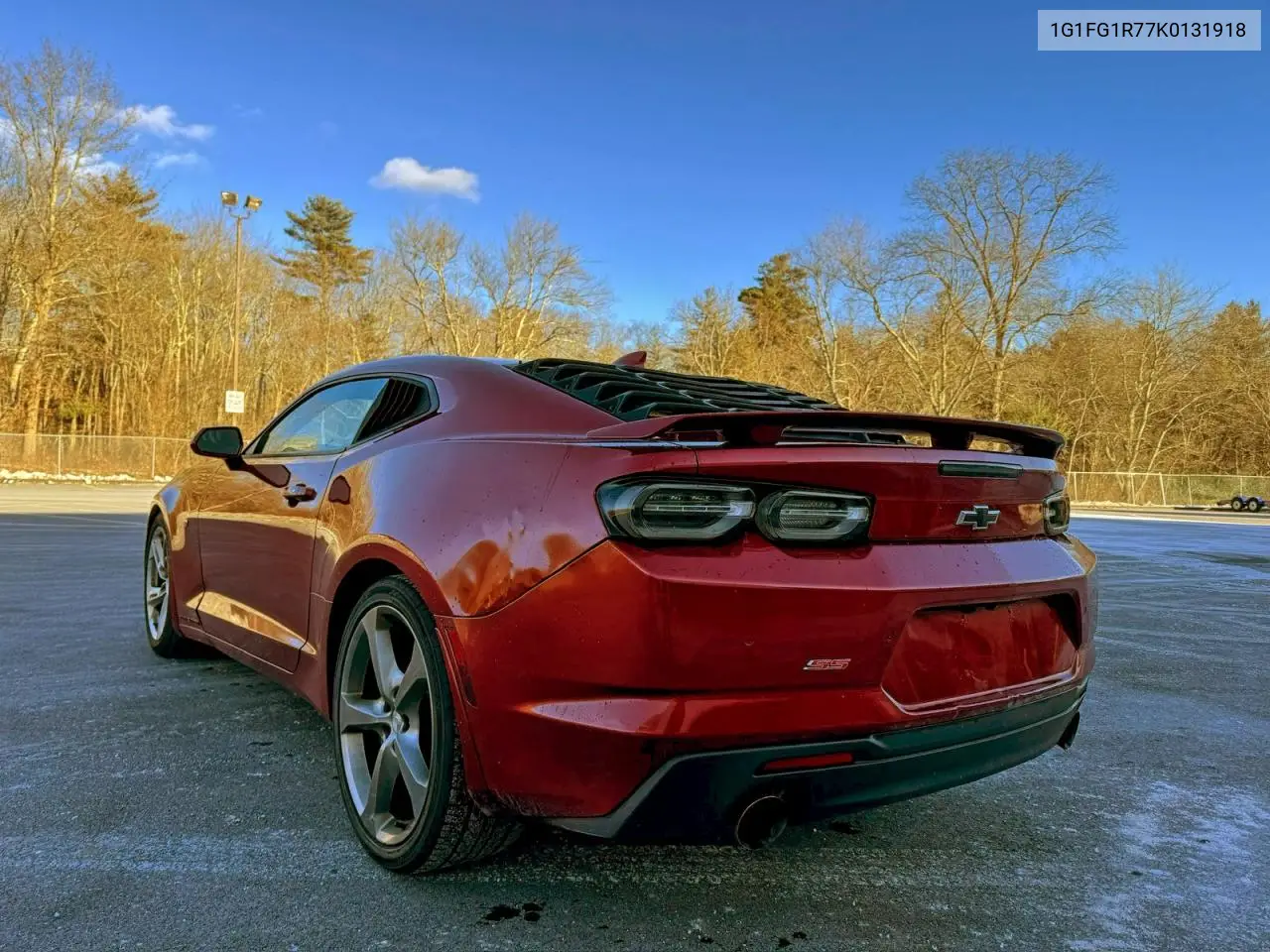1G1FG1R77K0131918 2019 Chevrolet Camaro Ss