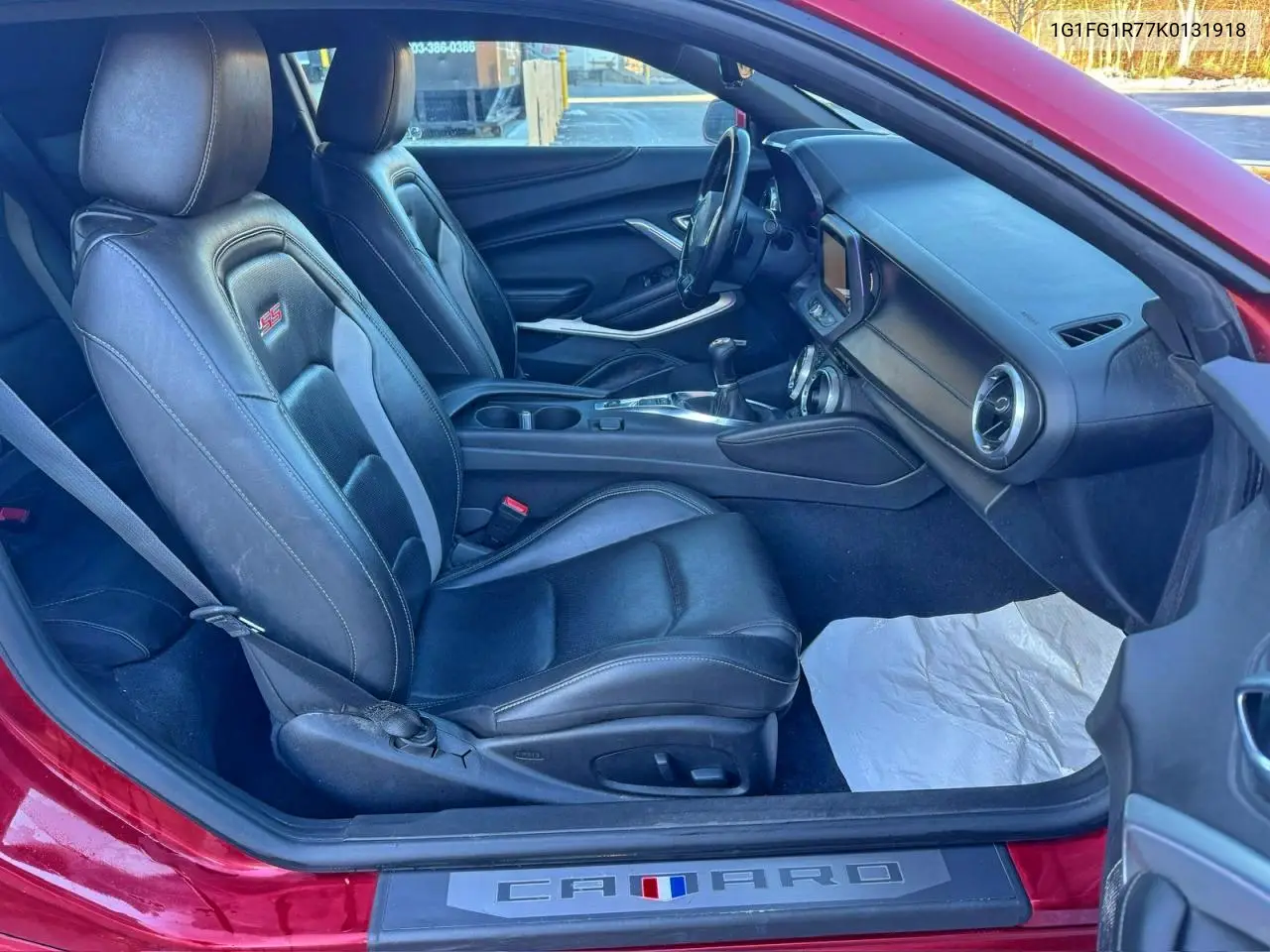 1G1FG1R77K0131918 2019 Chevrolet Camaro Ss
