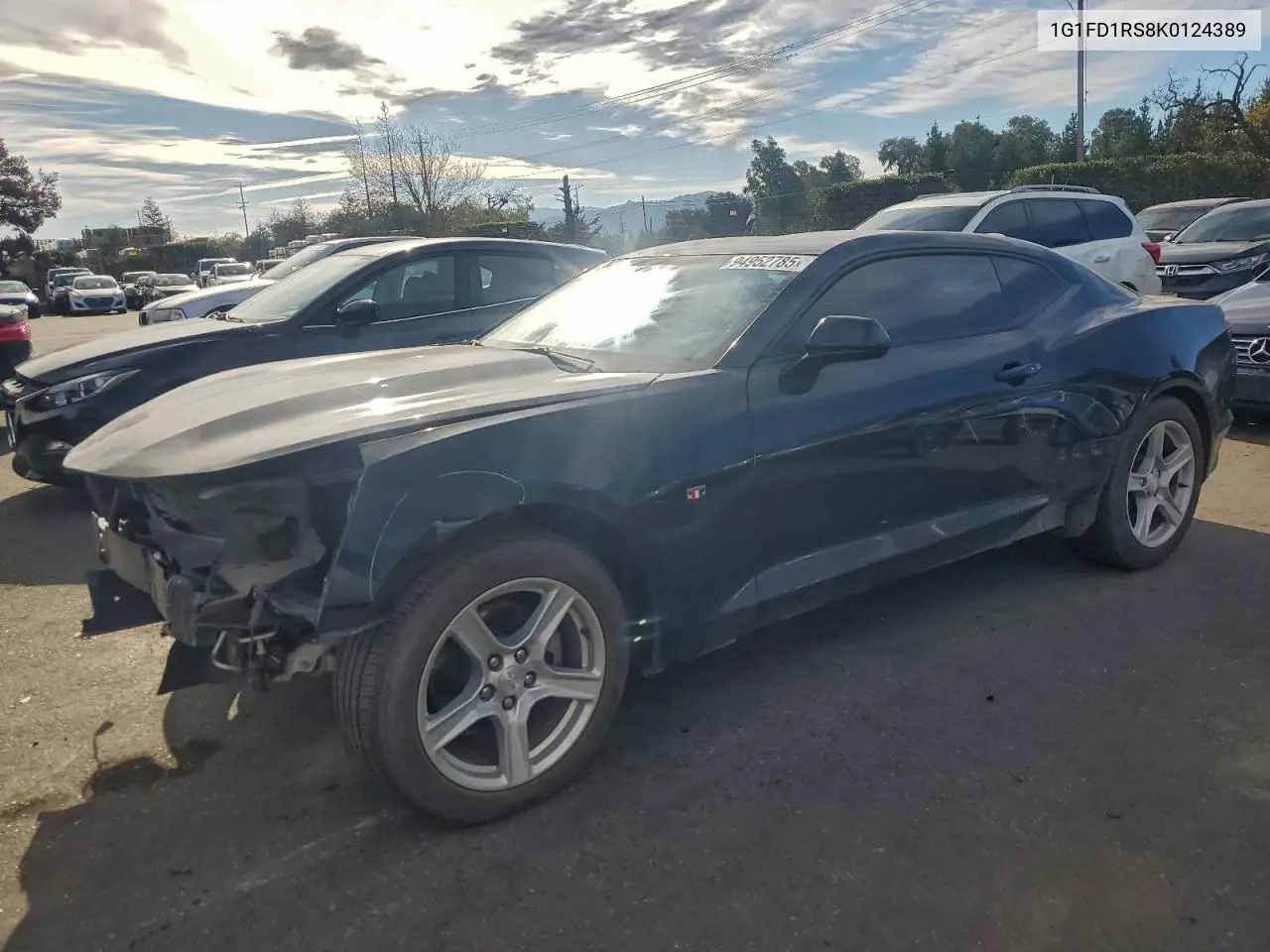 1G1FD1RS8K0124389 2019 Chevrolet Camaro Lt
