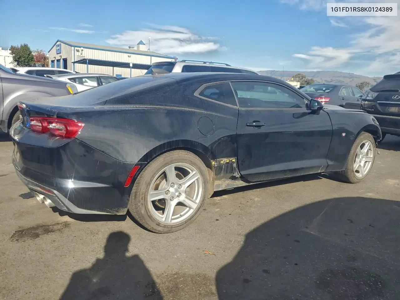 1G1FD1RS8K0124389 2019 Chevrolet Camaro Lt